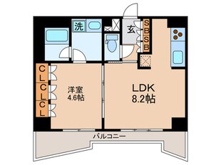 LaSante五反田の物件間取画像